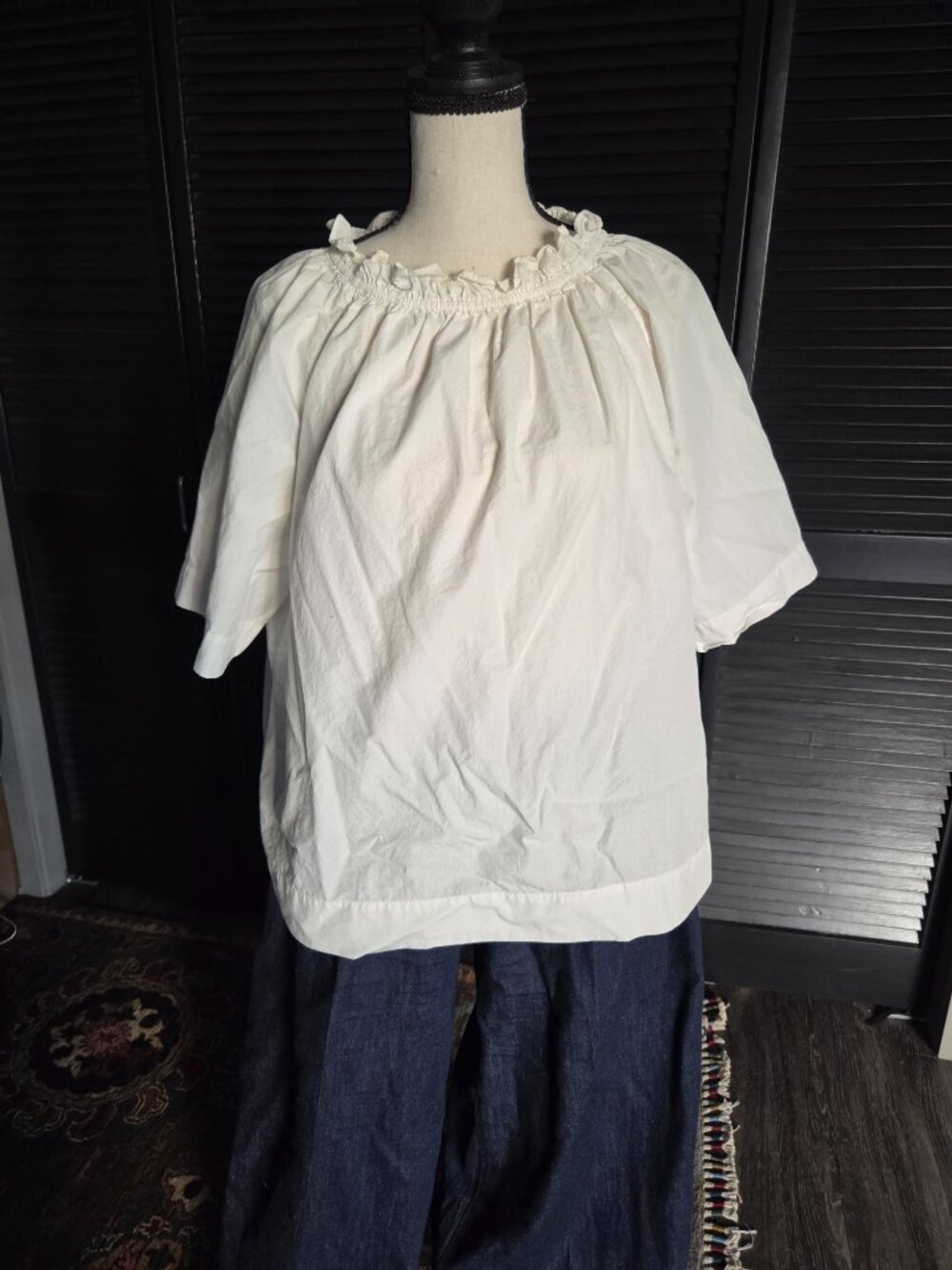 Basic white button down alternative - Picture 2 of 4
